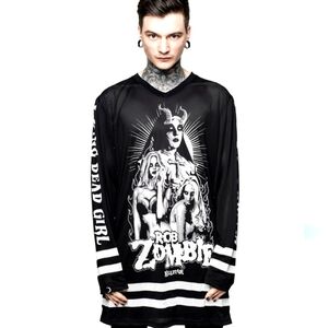 Rob Zombie Living Dead Girl Jersey Hellbilly Deluxe